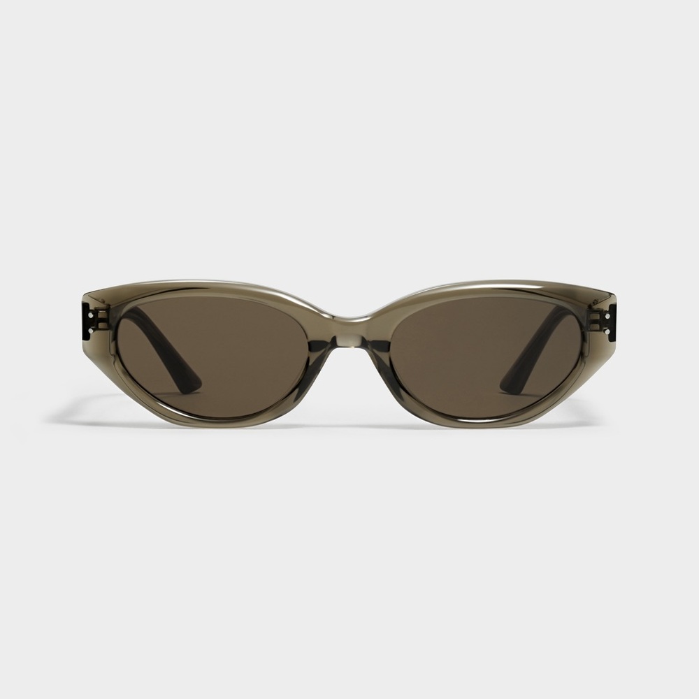 Gentle Monster Rococo KC6 Grey Brown Sunglasses